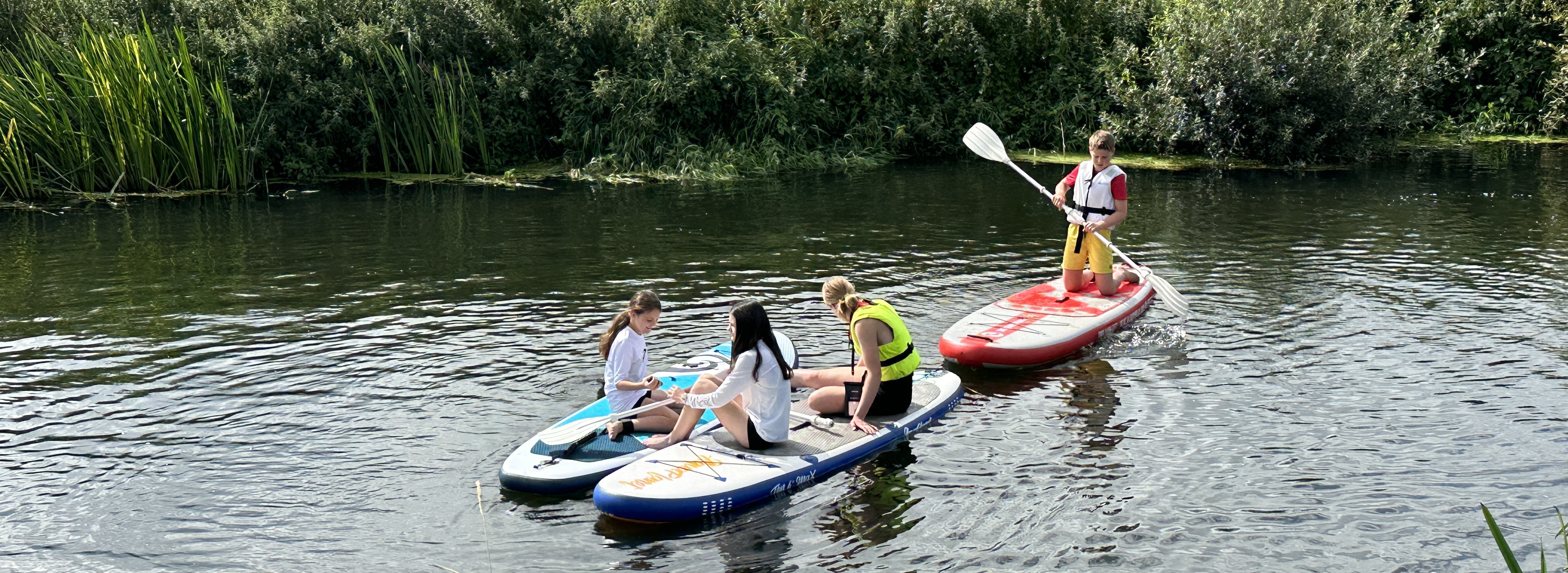 Paddleboarding in Langport